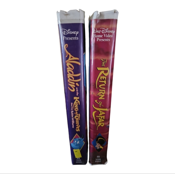 Disney | Aladdin VHS Tape Bundle Pre-Owned - Picture 3 of 6